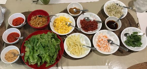 Poh piah fillings