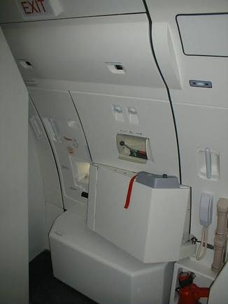 Door armed, pin removed