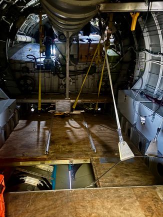 Rear bomb bay, used for storage 