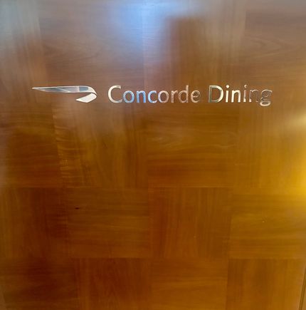 Entrance to the dining area 