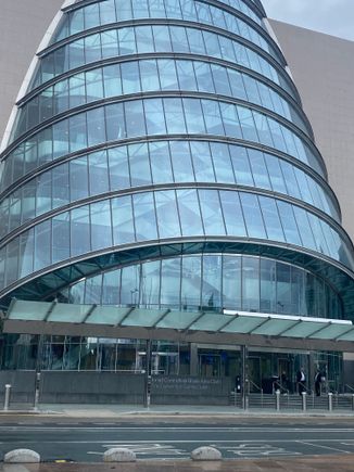 Dublin reminded me a lot of Vancouver but will buildings not as tall as in Vancouver 