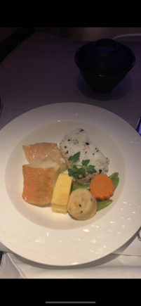Breakfast fish dish 