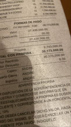 fake edible receipt. EDIBLE. we ate this...
