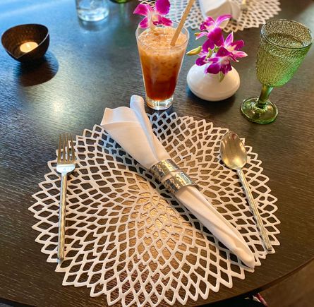 Thai iced milk tea