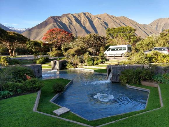 The grounds.