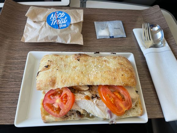 Fire Braised Chicken Sandwich with Chocolate Chip Cookie