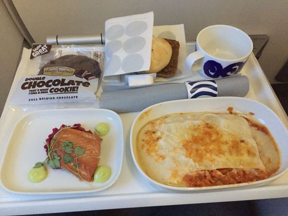 My first lasagne on Finnair flight
