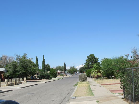 Sierra Street El Paso, Texas This is a picture of the neighbourhood my grandparents on my father's side lived in from 1949 to 1979