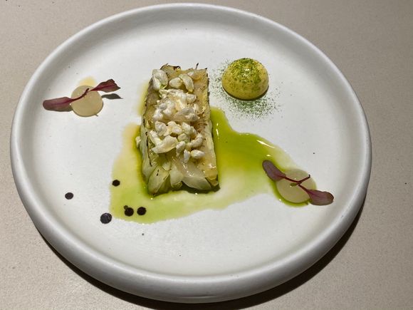 This cabbage and the accompaniments - absolutely delicious !!
