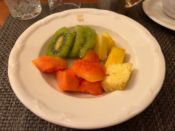 Breakfast selection 