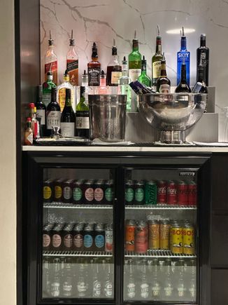 Drinks selection 
