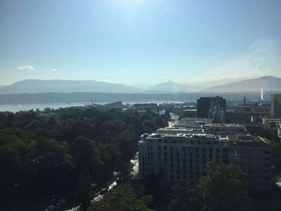 The view from our room