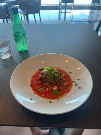 Mahi - pretty good though would go a little lighter on the sauce. 