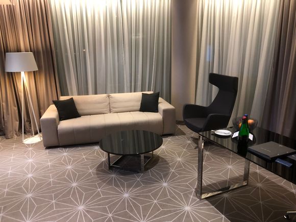 Deluxe Suite living room