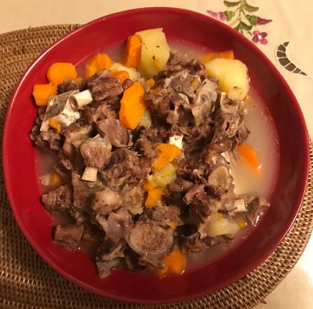 Oxtail stew 