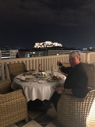 Our butler convinced us to switch our dinner from GBRooftop to our own-  Great decision!