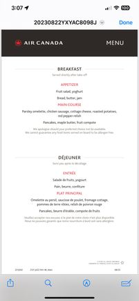 AC8098 menu