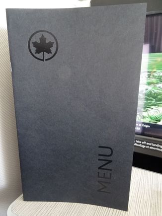 New menu design