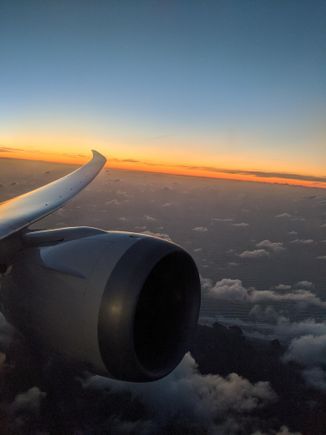Climbing out of AKL Nov 2019