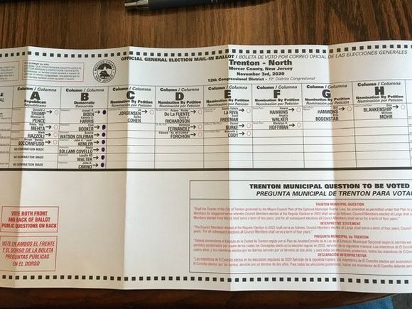 Will be walking my ballot to the drop box at City Hall in a little bit.  Failing that it will go to the Post Office which I have to pass on my way to City Hall.
