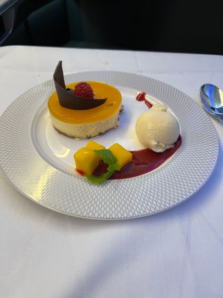 BA112 LHR-JFKThe passion fruit dessert. It was excellent. 