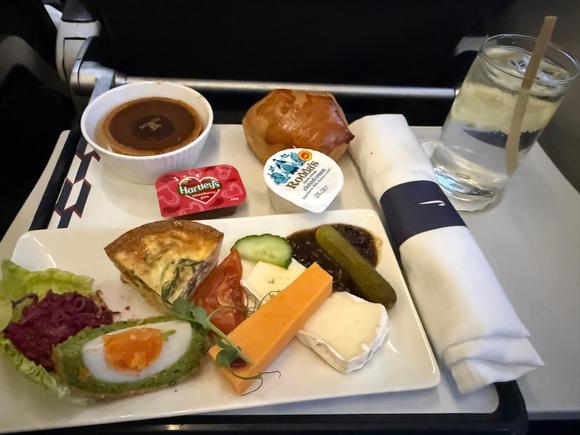 Veggie Ploughman’s with the cheap jam