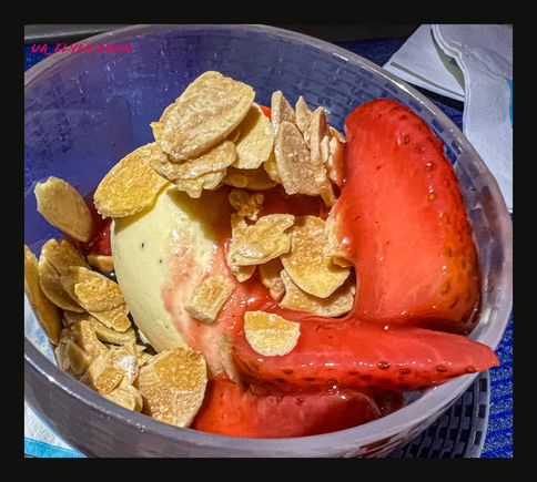 Ice cream clearly is of lesser quality 