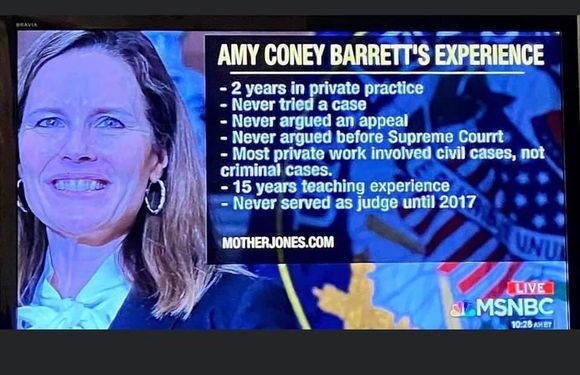 Not really a lot there, but that's not why she was picked