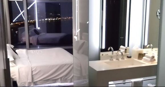 Cool corner suite.