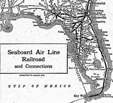 1916 Track map