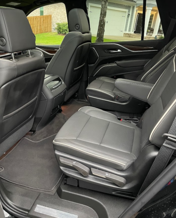 Lots of legroom for rear passengers. I'm quite tall and the driver's seat is positioned comfortably for me.