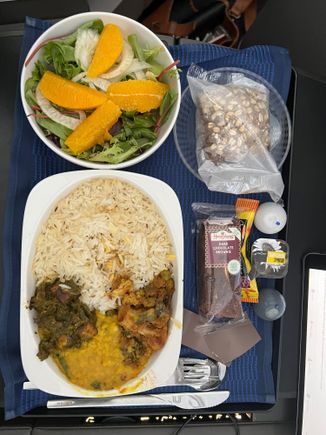 Lunch (first meal) 