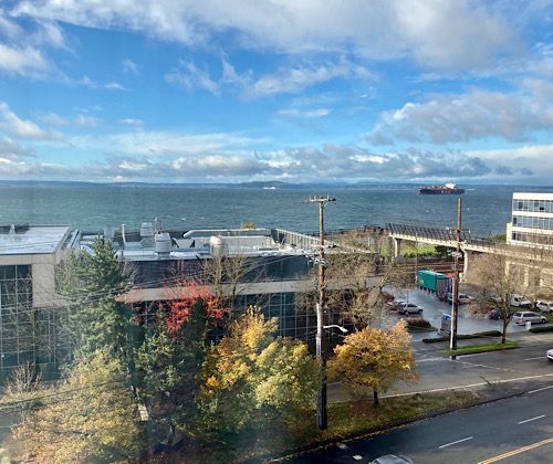 View from room 600. 