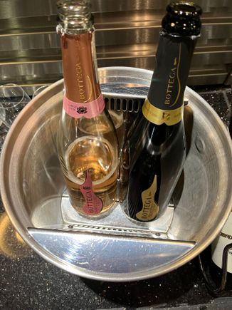 Only Prosecco in the J lounge at the moment!
