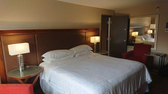 The suite: the bedroom 