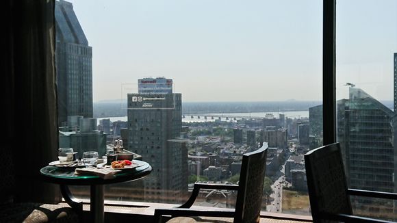 Clublounge:  the view.