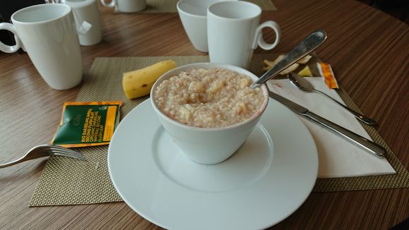 On request oatmeal.