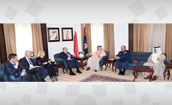 meeting on Tuesday with Bahrain's Interior Minister, police chief & ambassador to the US, along with former @WHNSC official KIRSTEN FONTENROSE  & lobbyist ROBERT STRYK, who arranged the trip.