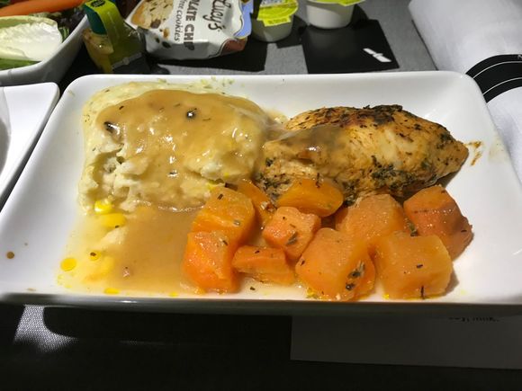 The entrée.