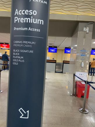 Priority check in was super nice. 