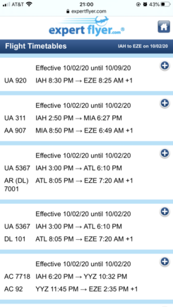 Currently it notes UA from 10/2-10/9 on EF. Notice the other routes start 10/2 and end 10/2. Will have to watch as it gets closer but hoping that’s a good sign for you. 