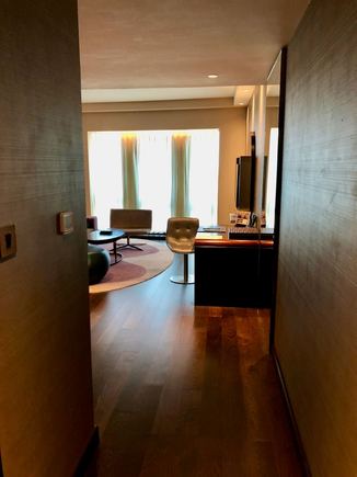 Entrance to the room