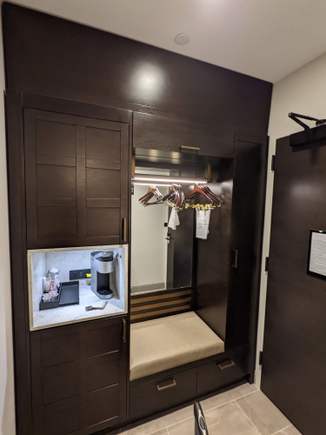Entry closet