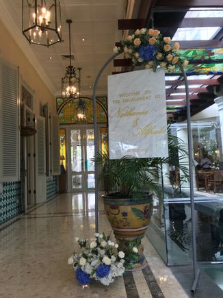 Many weddings and engagements take place at the hotel