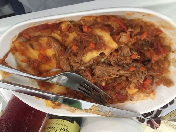 I wasn’t hungry after all Qantas and Cathay food