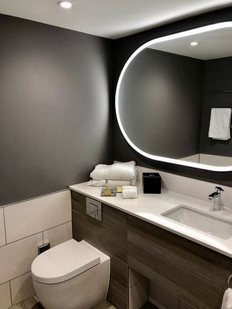Hilton Glasgow Refurbished Bathroom