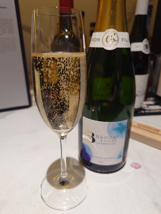 Champagne was another downgrade, but still better than most generic cava/prosecco bubbly in most lounges.