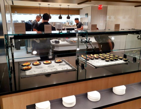 There were plenty of other hot food options available for self service 