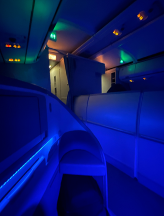Blue XM cabin is... blue!