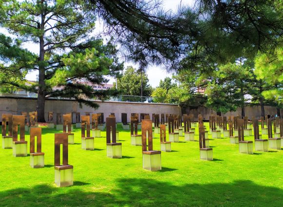 There was a marker for each person who died in that bombing 